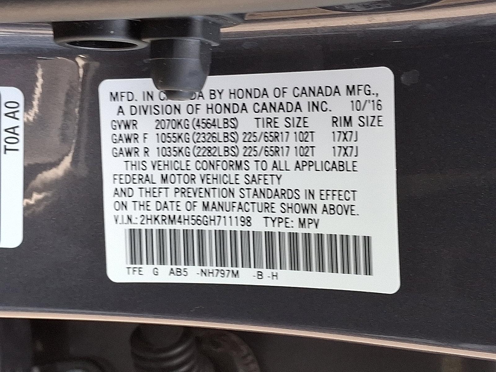 2016 Honda CR-V Vehicle Photo in Trevose, PA 19053