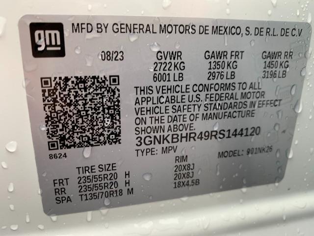 2024 Chevrolet Blazer Vehicle Photo in APPLETON, WI 54914-4656