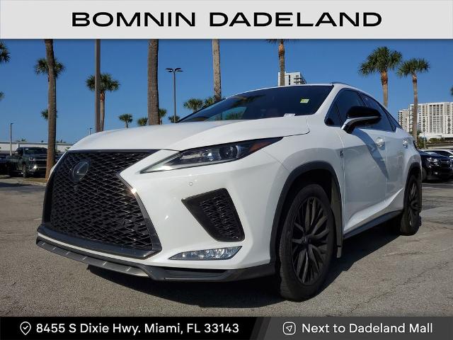 Used 2022 Lexus RX 350 F SPORT with VIN 2T2YZMDA7NC329032 for sale in Miami, FL