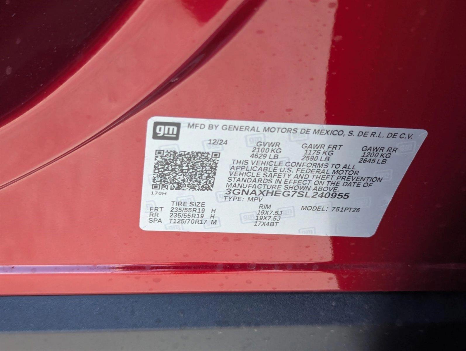 2025 Chevrolet Equinox Vehicle Photo in ORLANDO, FL 32812-3021