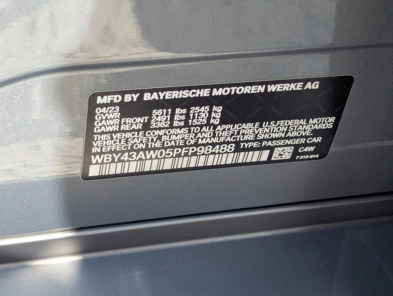 2023 BMW i4 Vehicle Photo in Delray Beach, FL 33444