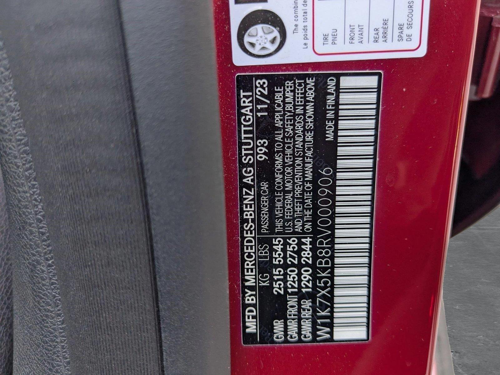 2024 Mercedes-Benz AMG GT Vehicle Photo in Pompano Beach, FL 33064
