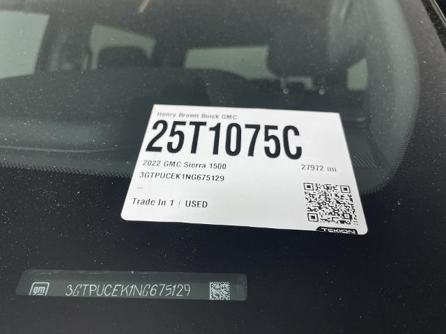 2022 GMC Sierra 1500 Vehicle Photo in GILBERT, AZ 85297-0402