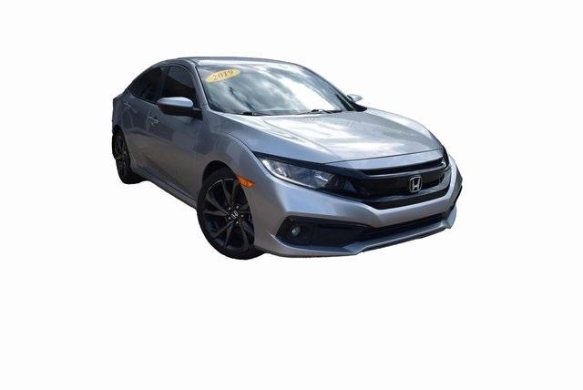 Used 2019 Honda Civic Sport with VIN 2HGFC2F8XKH599693 for sale in Cottondale, AL