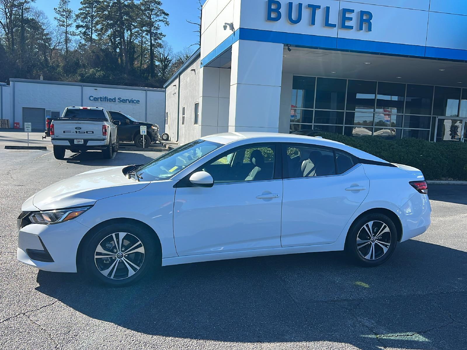 Used 2022 Nissan Sentra SV with VIN 3N1AB8CV0NY247023 for sale in Macon, GA