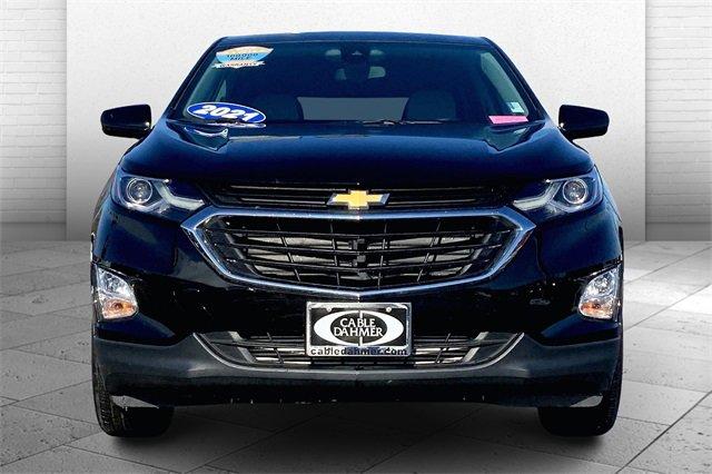 Used 2021 Chevrolet Equinox LT with VIN 2GNAXKEV2M6135064 for sale in Kansas City