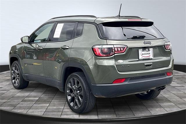 Used 2021 Jeep Compass 80th Spec. Edition with VIN 3C4NJDEBXMT596084 for sale in Boone, NC