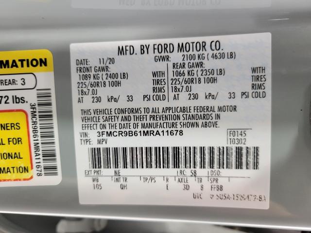 2021 Ford Bronco Sport Vehicle Photo in NEENAH, WI 54956-2243