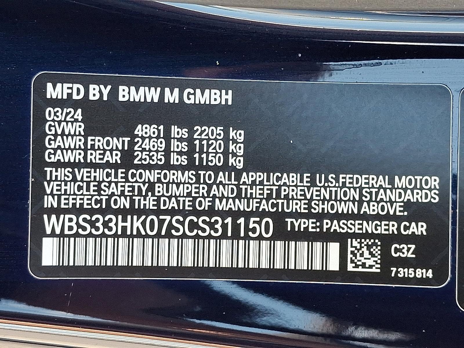 2025 BMW M4 Vehicle Photo in Lancaster, PA 17601