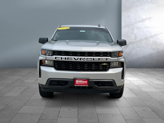 Used 2020 Chevrolet Silverado 1500 Custom with VIN 3GCPYBEKXLG134673 for sale in Iowa City, IA