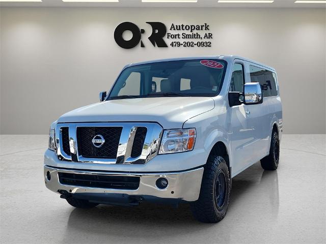 Used 2021 Nissan NV Passenger SL with VIN 5BZAF0AA8MN850655 for sale in Fort Smith, AR