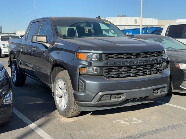 Used 2021 Chevrolet Silverado 1500 Custom with VIN 3GCPWBEK9MG161709 for sale in Glendale, AZ