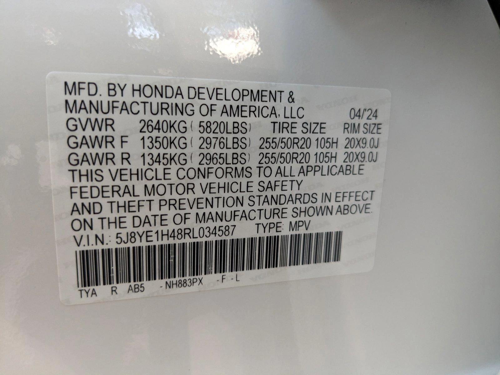 2024 Acura MDX Vehicle Photo in Sanford, FL 32771