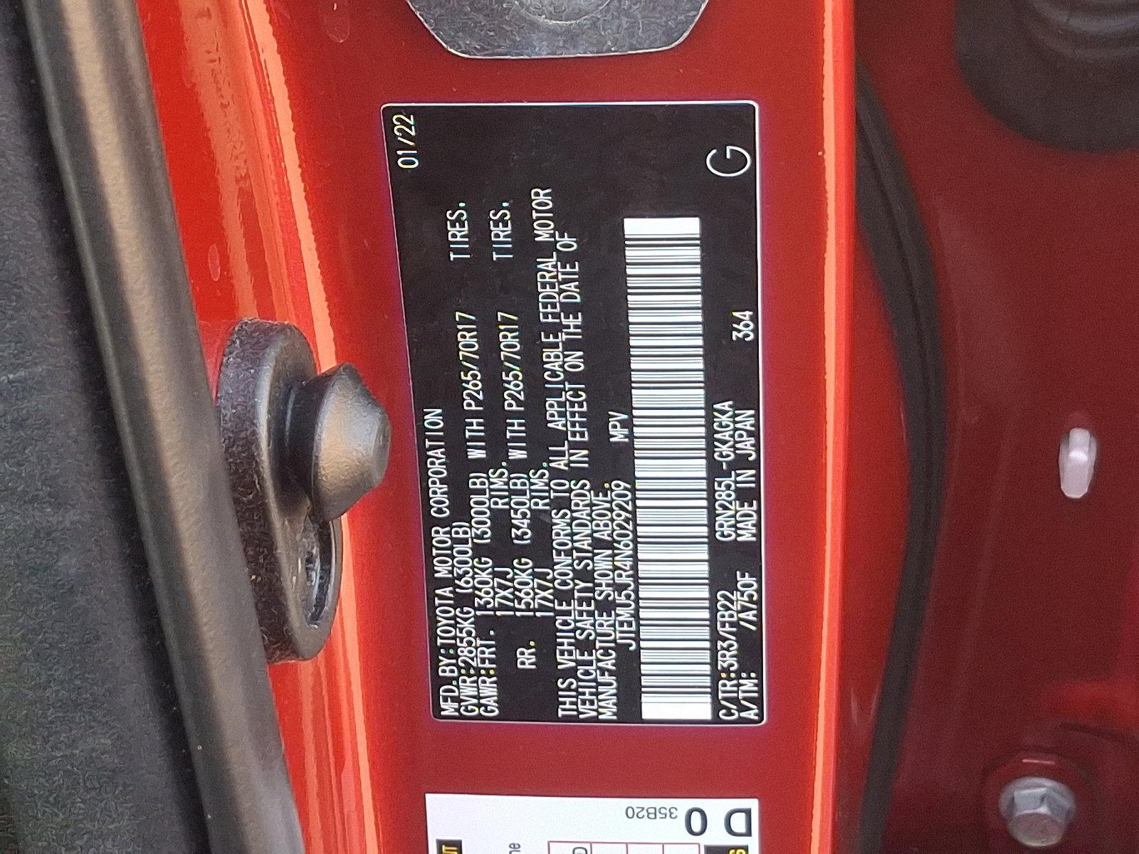 2022 Toyota 4Runner Vehicle Photo in Trevose, PA 19053