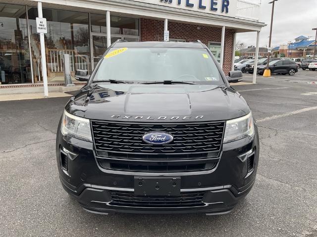 Used 2019 Ford Explorer Sport with VIN 1FM5K8GT0KGA34959 for sale in Collegeville, PA