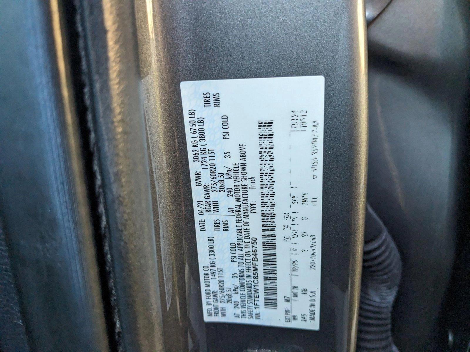 2021 Ford F-150 Vehicle Photo in Sanford, FL 32771