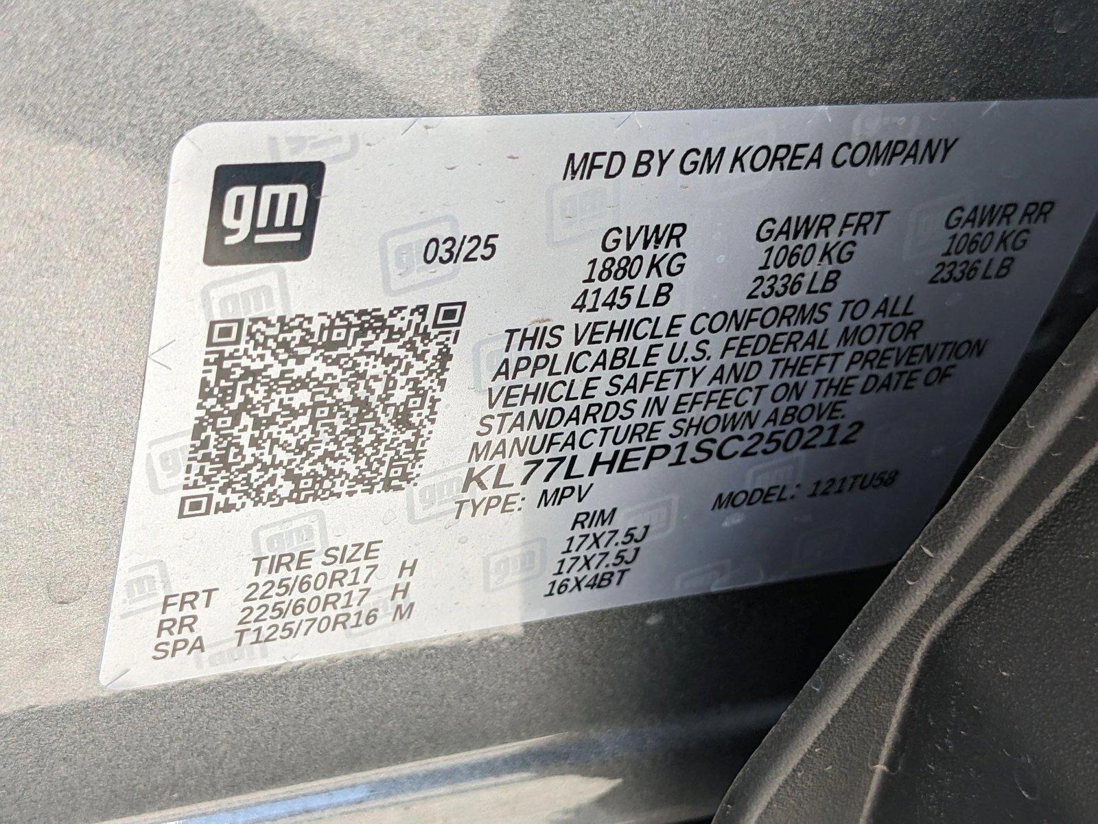 2025 Chevrolet Trax Vehicle Photo in MIAMI, FL 33172-3015