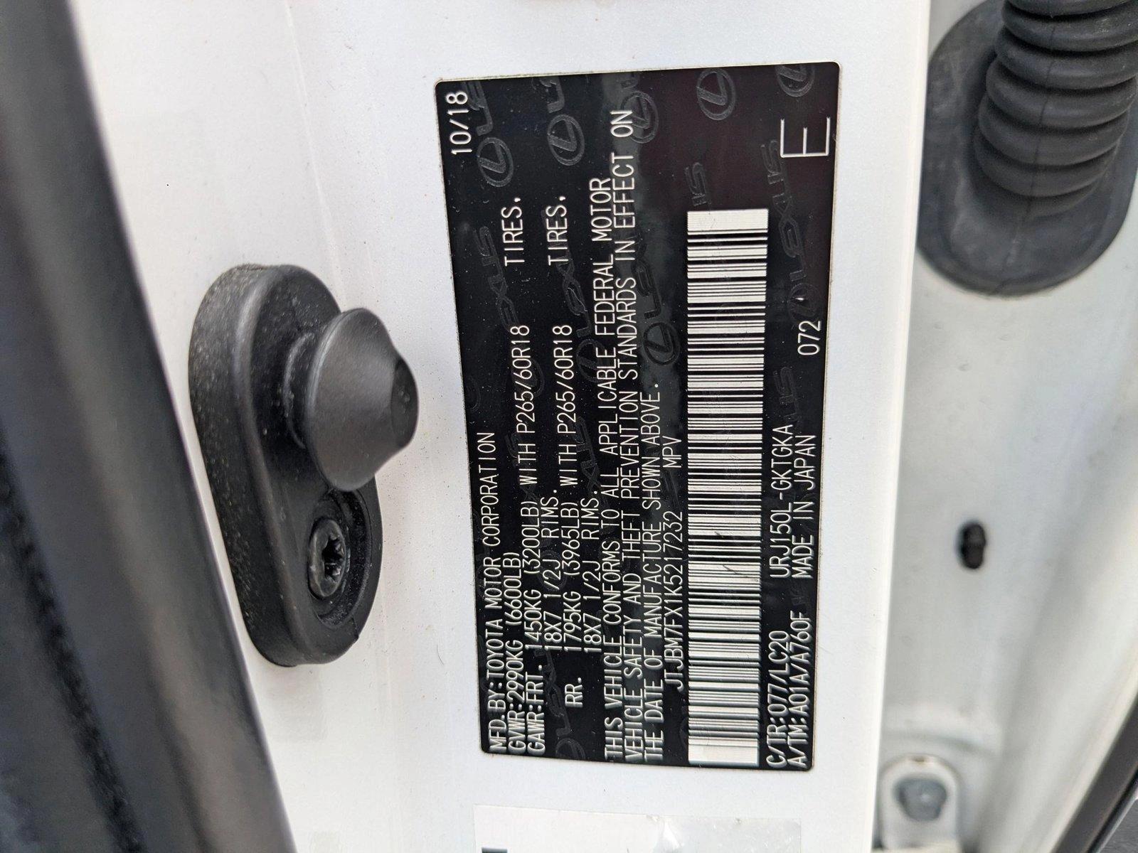 2019 Lexus GX 460 Vehicle Photo in Pompano Beach, FL 33064