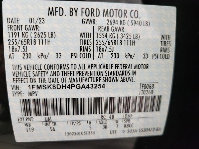 2023 Ford Explorer Vehicle Photo in Neenah, WI 54956