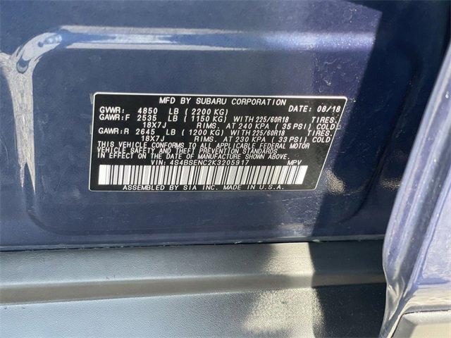 2019 Subaru Outback Vehicle Photo in BENTONVILLE, AR 72712-4322