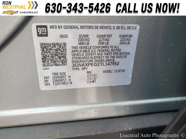 2026 Chevrolet Equinox Vehicle Photo in AURORA, IL 60503-9326