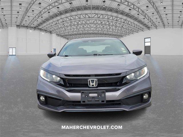 Used 2019 Honda Civic Sport with VIN 2HGFC2F83KH541652 for sale in Saint Petersburg, FL