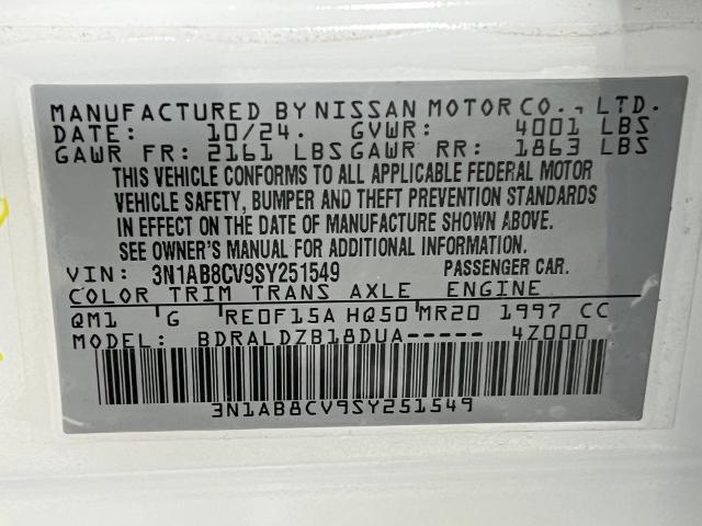 2025 Nissan Sentra Vehicle Photo in Tulsa, OK 74129