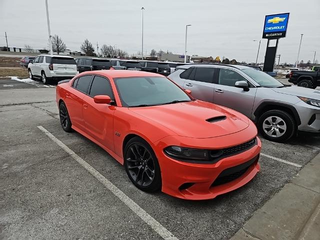 Used 2022 Dodge Charger Scat Pack with VIN 2C3CDXGJ8NH192798 for sale in Kansas City