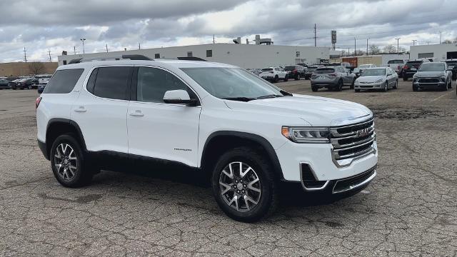 Used 2023 GMC Acadia SLE with VIN 1GKKNRL43PZ217162 for sale in Sterling Heights, MI