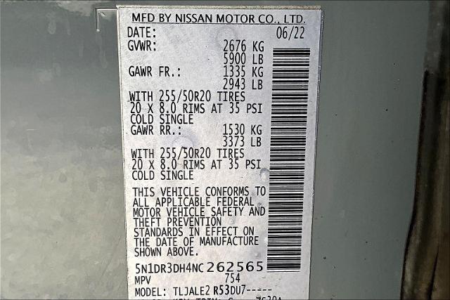 2022 Nissan Pathfinder Vehicle Photo in San Antonio, TX 78230