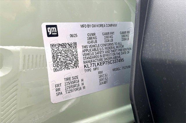2025 Chevrolet Trax Vehicle Photo in INDEPENDENCE, MO 64055-1314