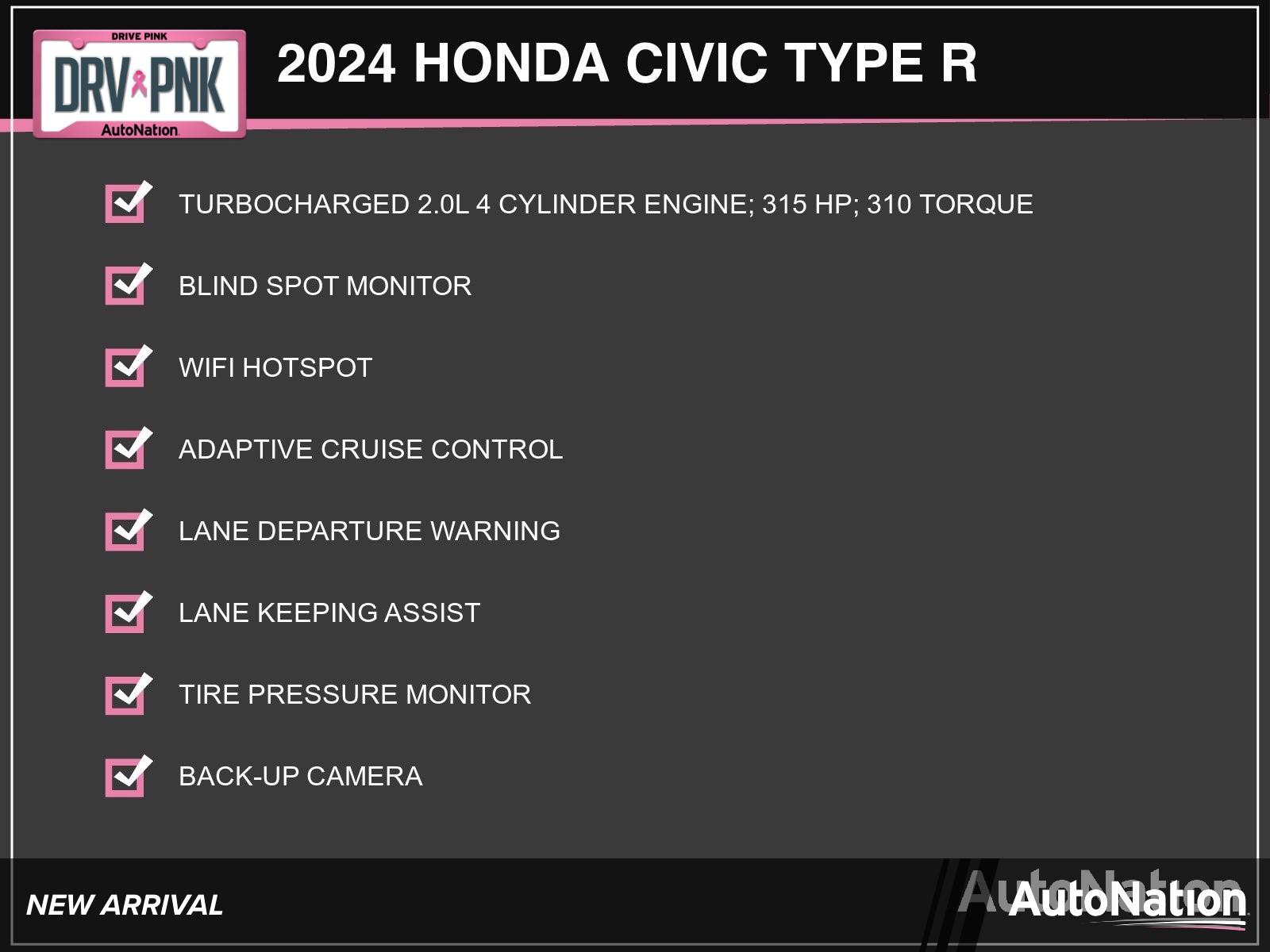 2024 Honda Civic Type R Vehicle Photo in Orlando, FL 32811