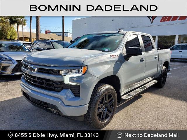 Used 2024 Chevrolet Silverado 1500 RST with VIN 1GCUDEED4RZ364879 for sale in Miami, FL