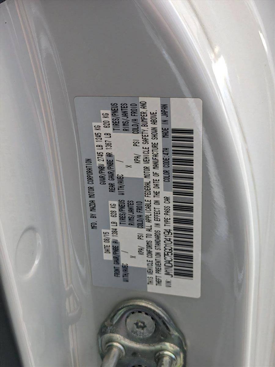 2016 Mazda MX-5 Miata Vehicle Photo in Bradenton, FL 34207