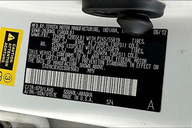 2012 Toyota Highlander Vehicle Photo in Grapevine, TX 76051