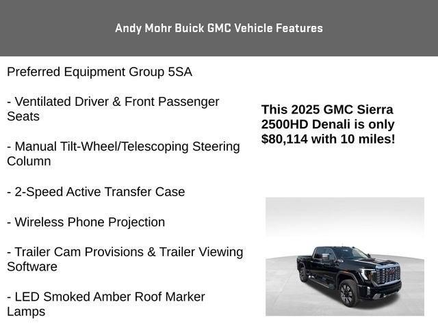 2025 GMC Sierra 2500 HD Vehicle Photo in Fishers, IN 46038