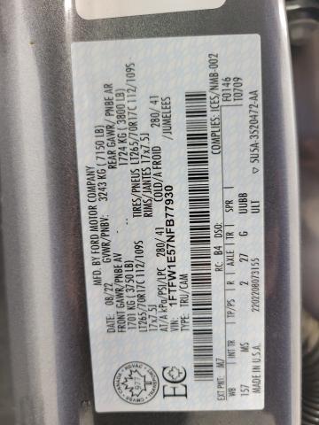 2022 Ford F-150 Vehicle Photo in APPLETON, WI 54914-4656