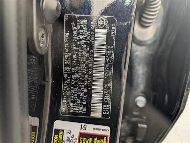 2018 Toyota Camry Vehicle Photo in ENGLEWOOD, CO 80113-6708