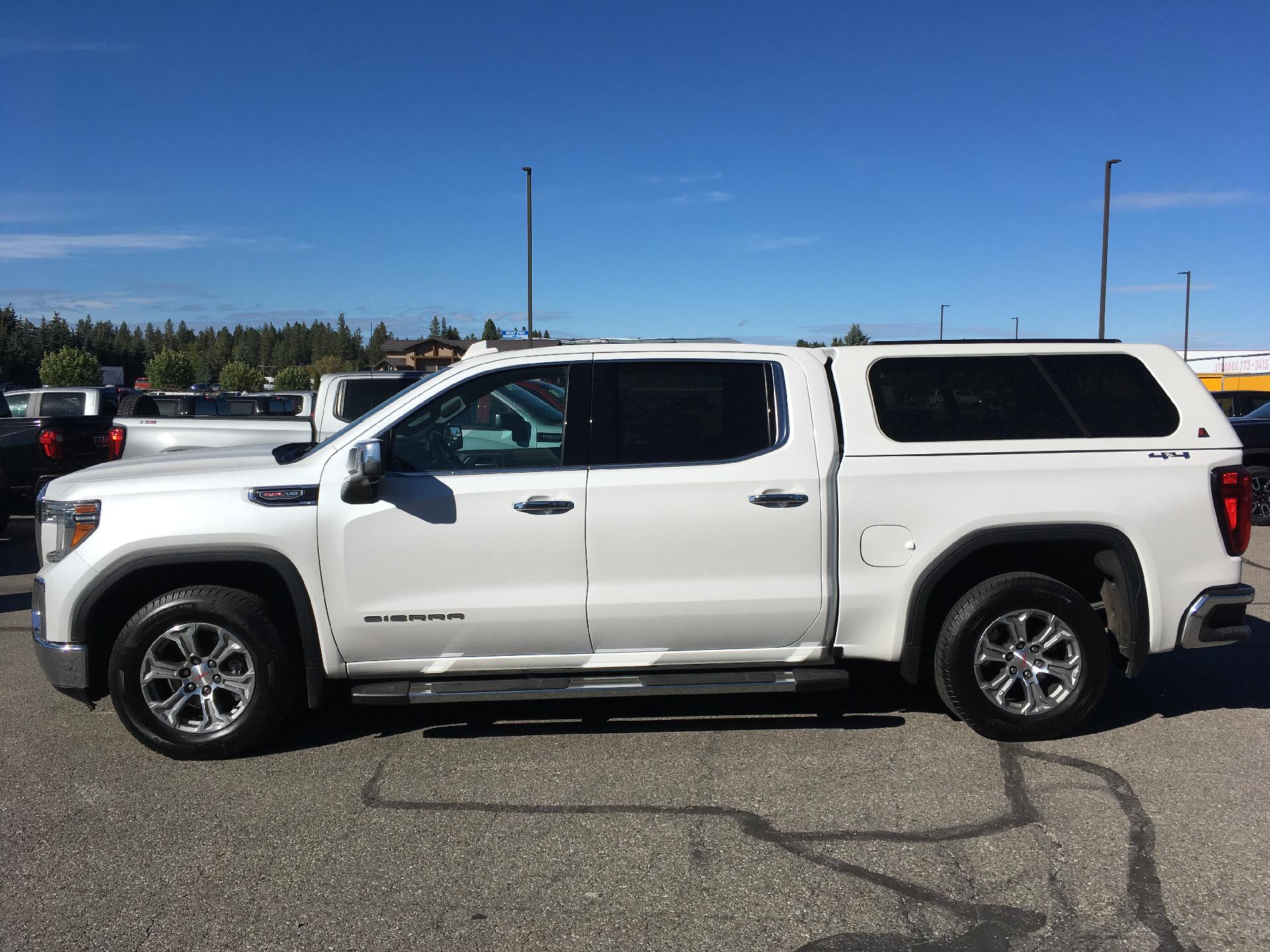 Used 2020 GMC Sierra 1500 SLT with VIN 3GTU9DEL5LG121446 for sale in Coeur D'alene, ID