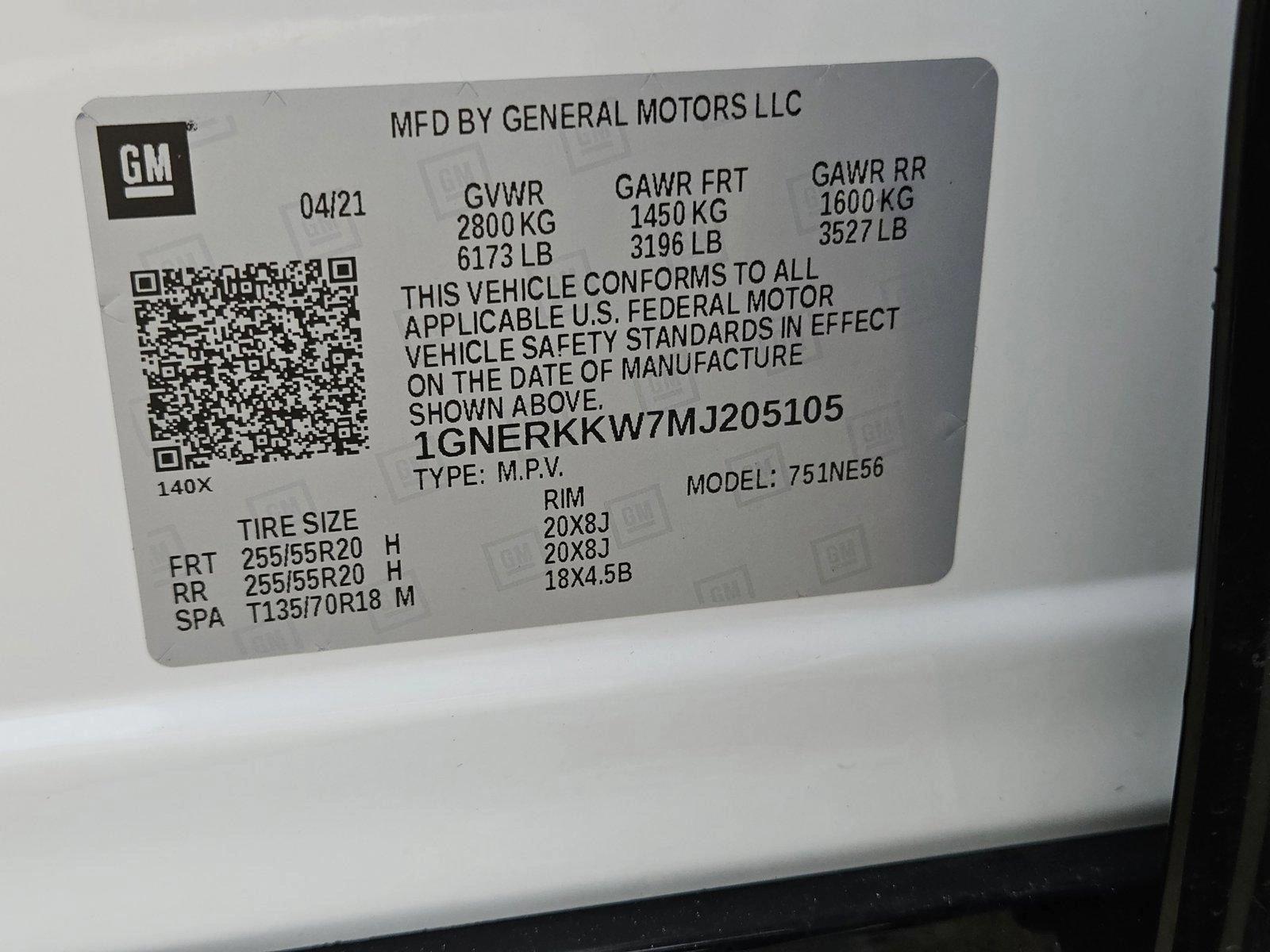 2021 Chevrolet Traverse Vehicle Photo in AUSTIN, TX 78759-4154