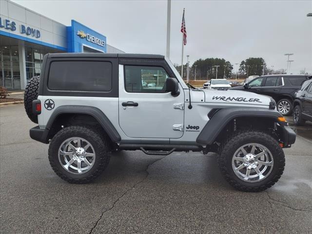 Used 2023 Jeep Wrangler 2-Door Sport S with VIN 1C4HJXAG1PW534345 for sale in Henderson, NC