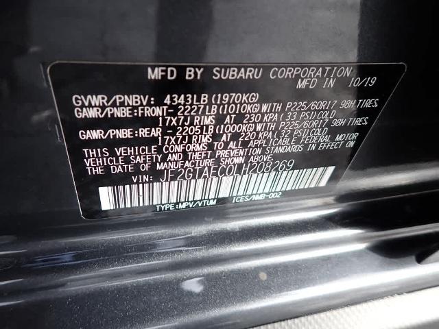 2020 Subaru Crosstrek Vehicle Photo in ZELIENOPLE, PA 16063-2910