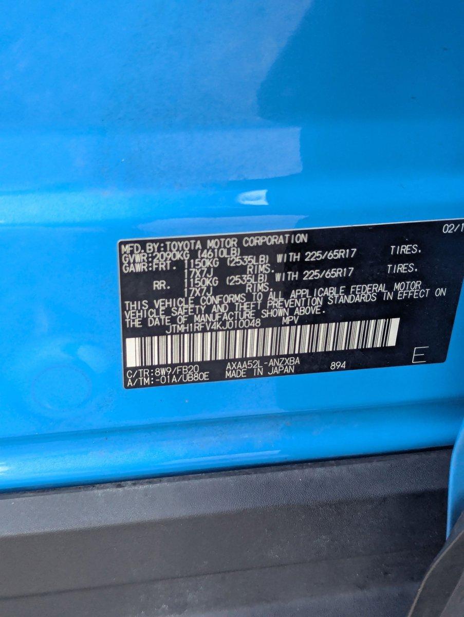 2019 Toyota RAV4 Vehicle Photo in MIAMI, FL 33134-2699
