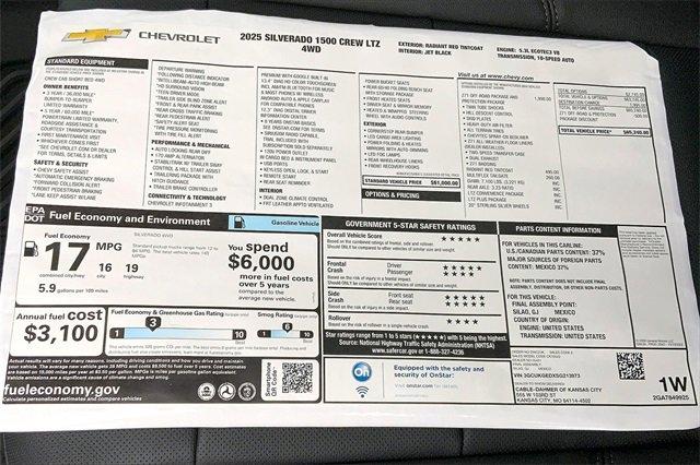 2025 Chevrolet Silverado 1500 Vehicle Photo in KANSAS CITY, MO 64114-4502