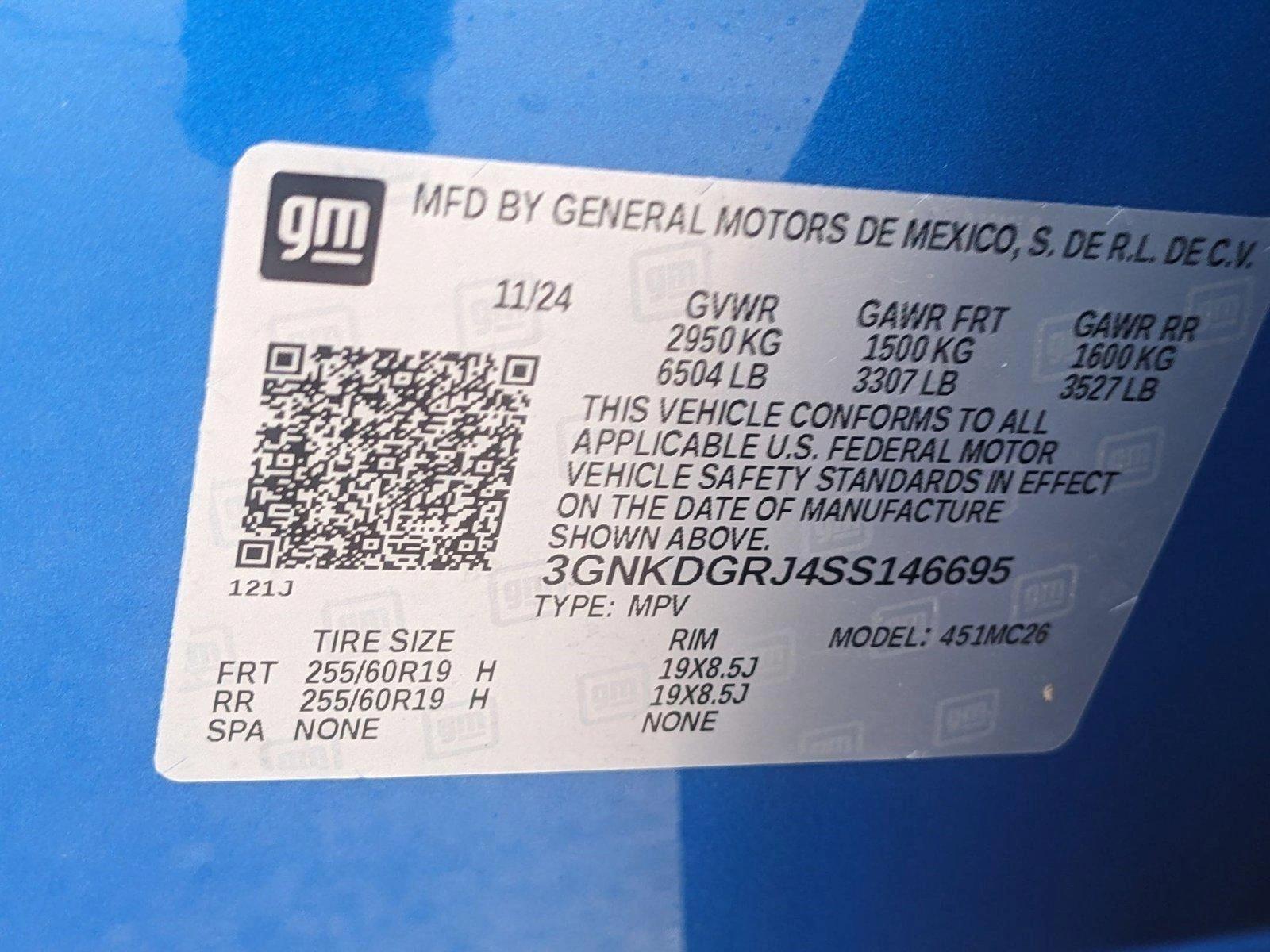2025 Chevrolet Blazer EV Vehicle Photo in MIAMI, FL 33172-3015