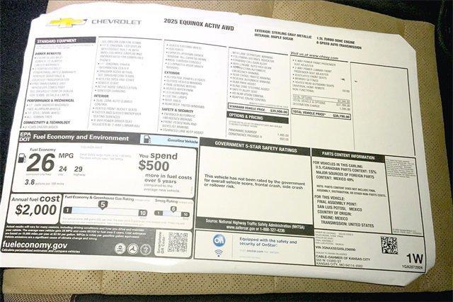 2025 Chevrolet Equinox Vehicle Photo in KANSAS CITY, MO 64114-4502