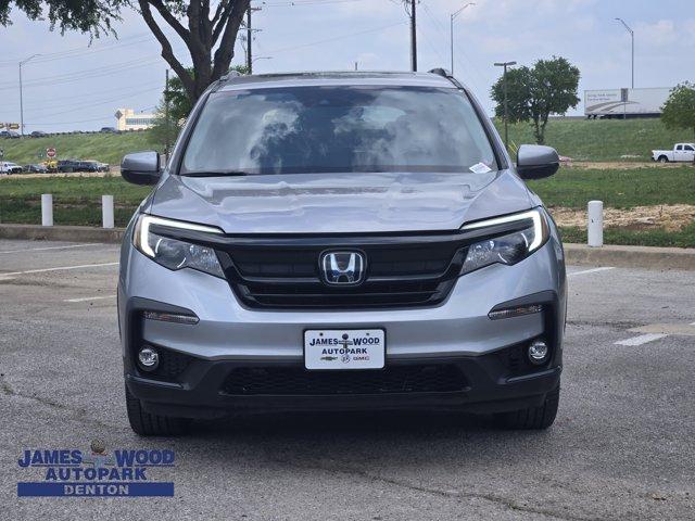 Used 2021 Honda Pilot SE with VIN 5FNYF5H21MB004084 for sale in Denton, TX