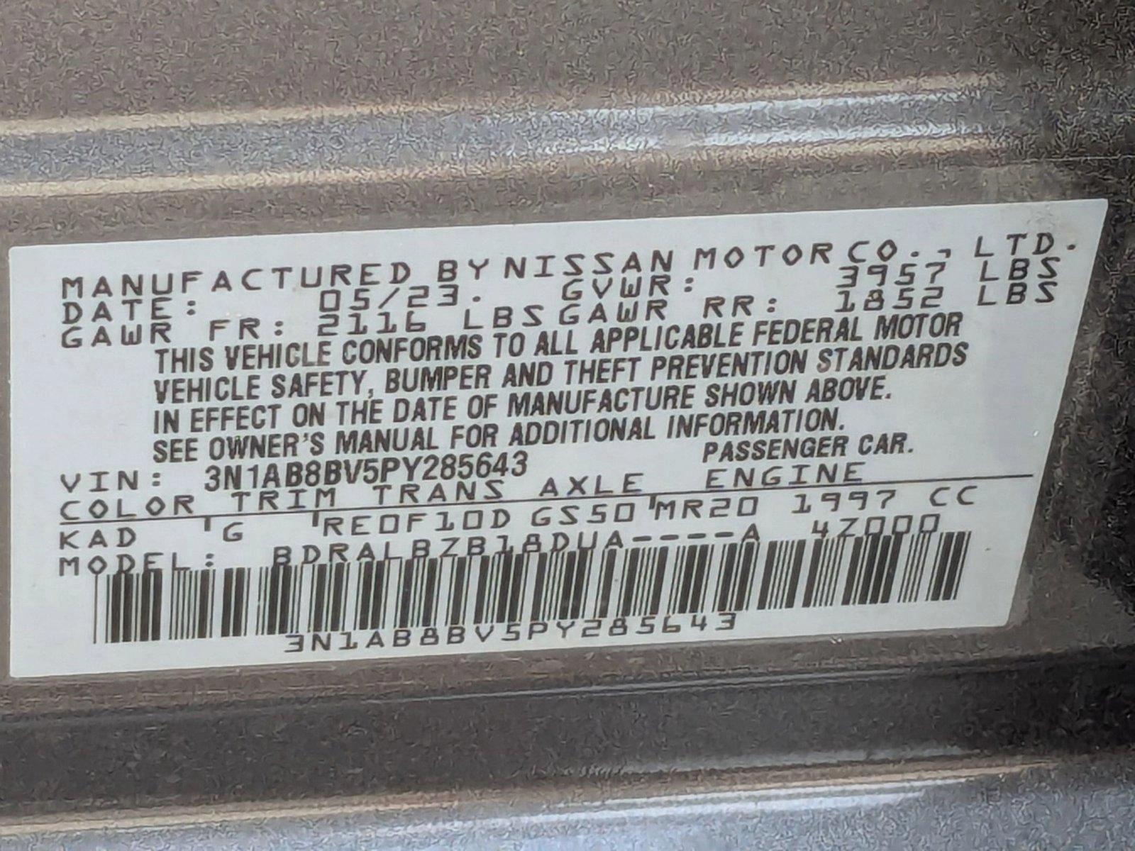 2023 Nissan Sentra Vehicle Photo in Pembroke Pines , FL 33084