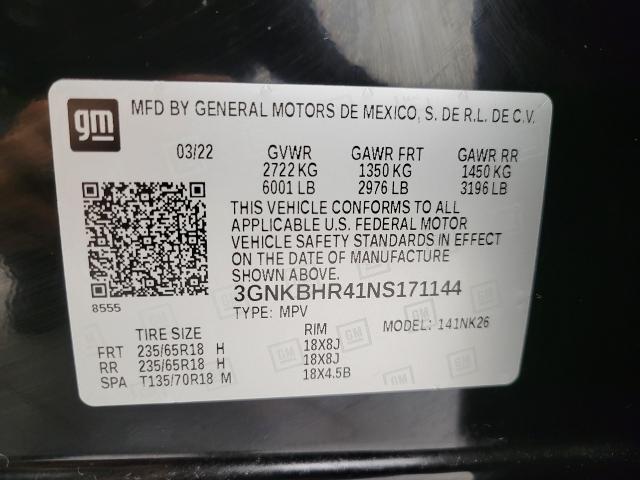 2022 Chevrolet Blazer Vehicle Photo in NEENAH, WI 54956-2243