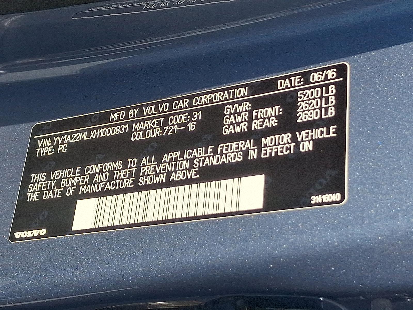 2017 Volvo S90 Vehicle Photo in Harrisburg, PA 17111